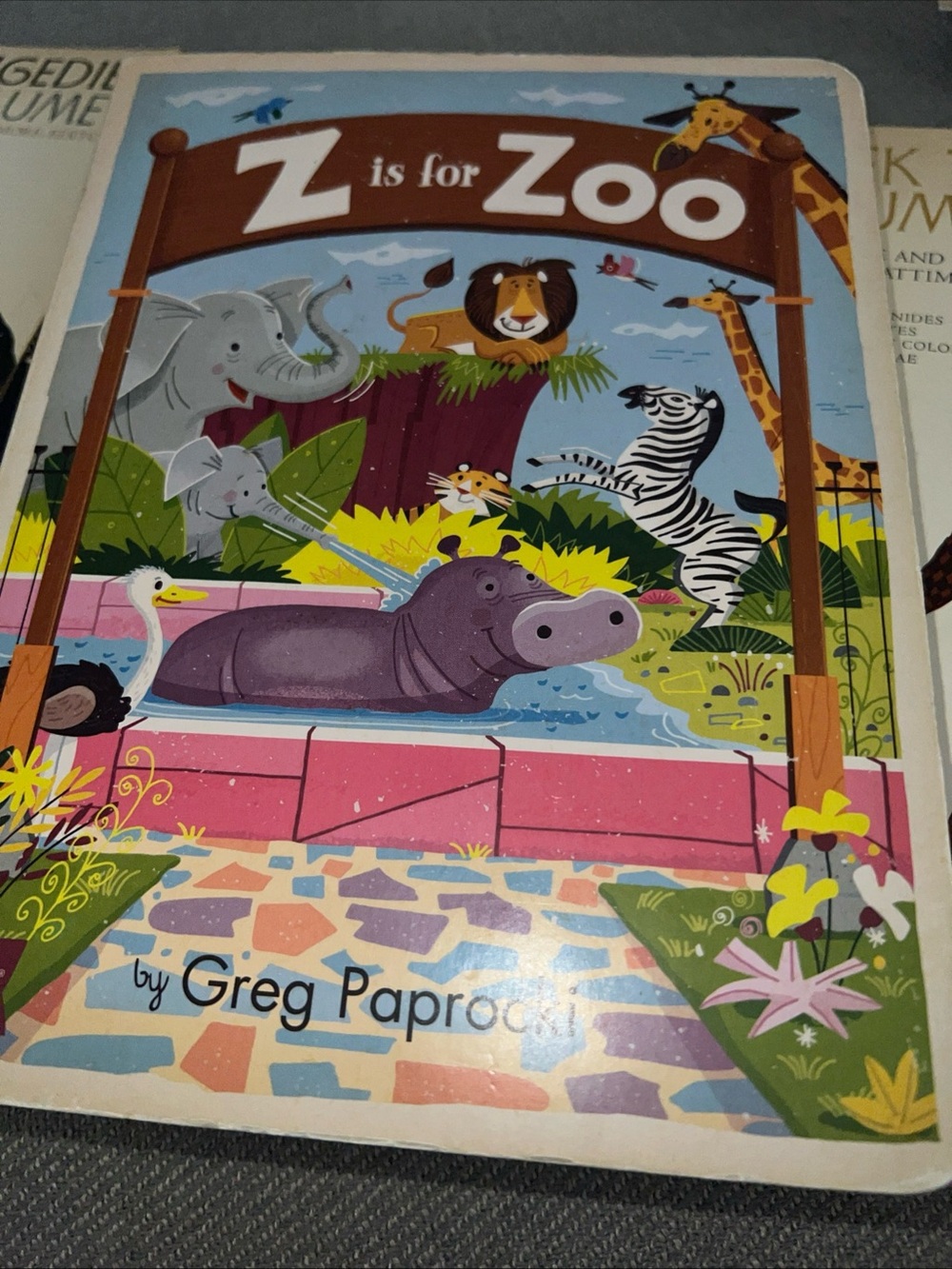 Z Is for Zoo Boardbook First Edition 2019 Board Book First Edition